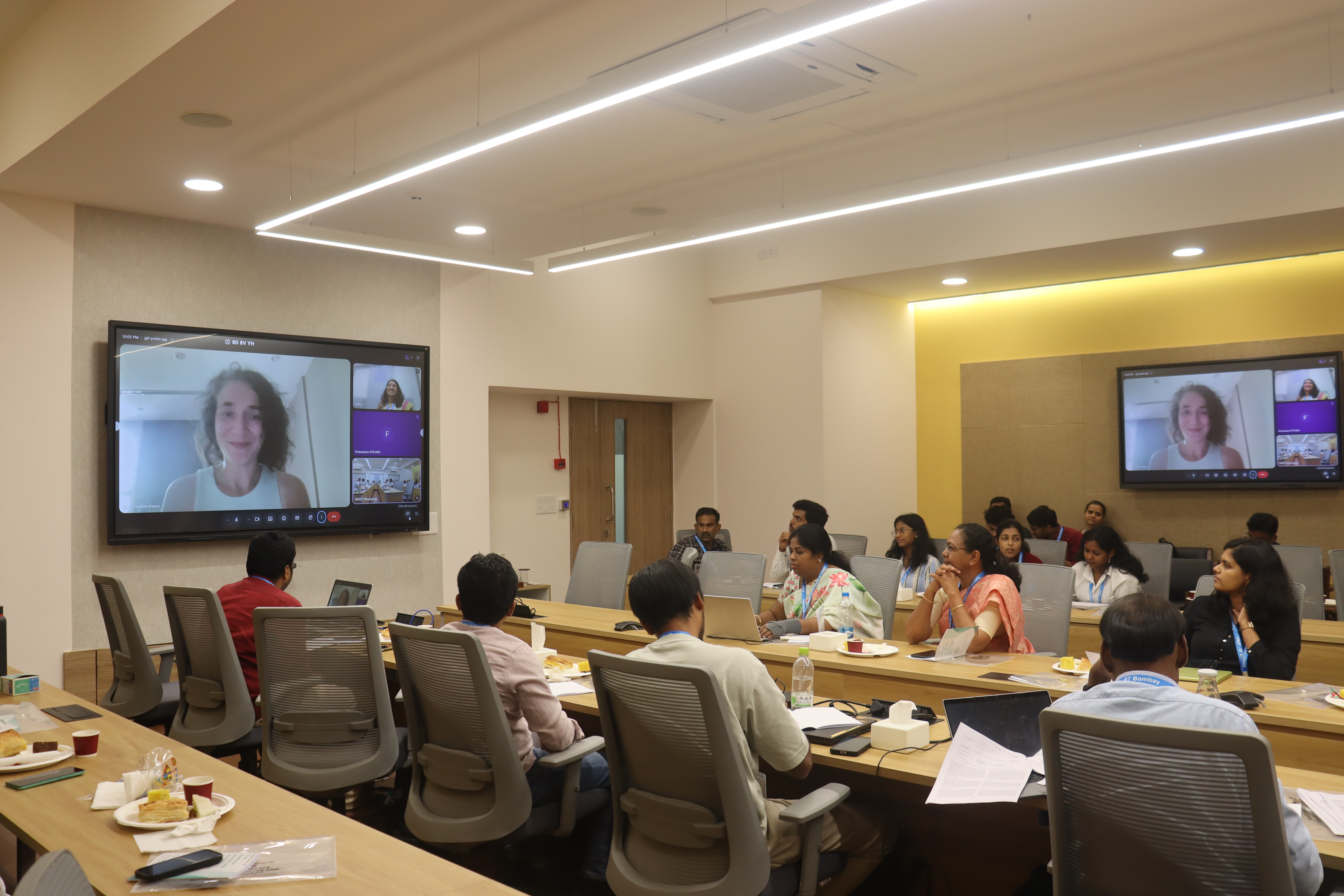 Interaction During Dr.Charlotte Emery talk